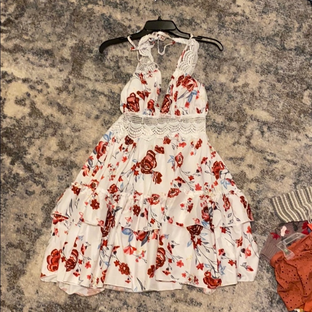 Flowered dress never worn